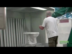 GR630-1900 dengan fungsi belajar sendiri robot melukis model CMA di toilet di industri keramik