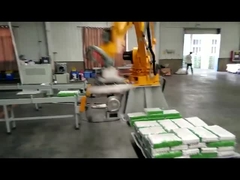 ER130-4-2800 robot palletisasi kantong nasi dengan 500-800 kantong per jam dengan satu pegangan