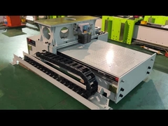 Jalur garis anti-stepping guide rail dengan rantai tarik samping