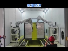 Robot cat Techfly di gerobak dengan sisi ke-7 aksis untuk 5 sisi