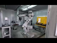 Solusi integrasi robot penggilingan deburring polishing dengan alat untuk bagian metal plastik casting